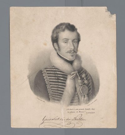 Portret Korneliusza Antoniusza Geisweita van der Netten autorstwa Anonymous
