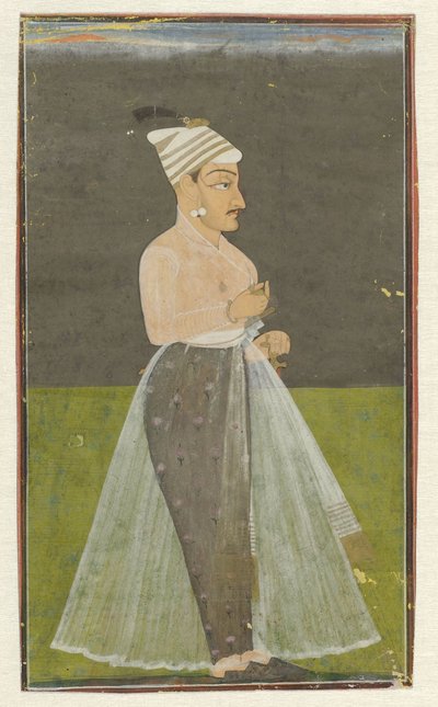 Portret Van Daya Dutta, Raja Van Nurpur autorstwa Anonymous