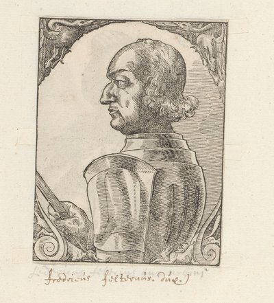 Portret van Federico da Montefeltro autorstwa Anonymous