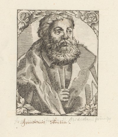 Portret van Francesco II Sforza autorstwa Anonymous