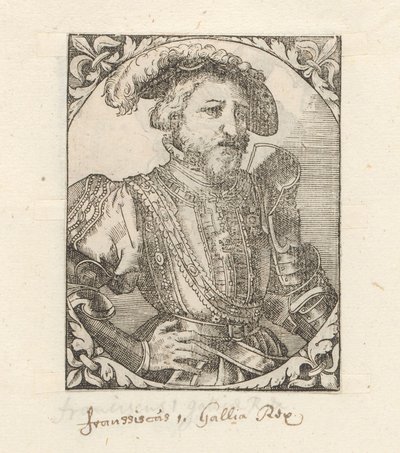 Portret Franciszka I Valois-Angoulême, króla Francji autorstwa Anonymous