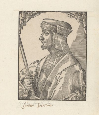 Portret Gastona de Foix autorstwa Anonymous