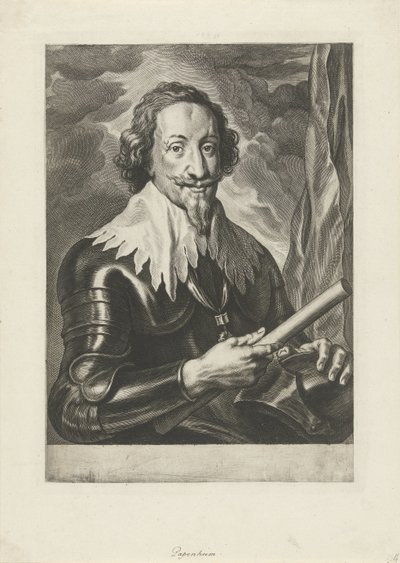 Portret Gottfrieda Heinricha, hrabiego Pappenheim autorstwa Anonymous