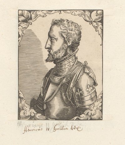 Portret Henryka II, króla Francji autorstwa Anonymous
