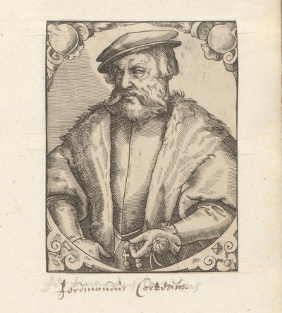 Portret van Hernana Cortesa autorstwa Anonymous
