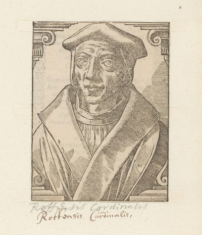 Portret van Johna Fishera autorstwa Anonymous