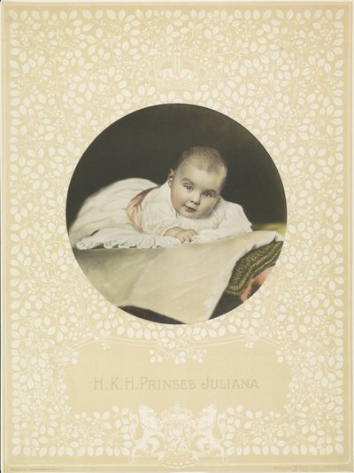 Portret Juliany, królowej Holandii autorstwa Anonymous