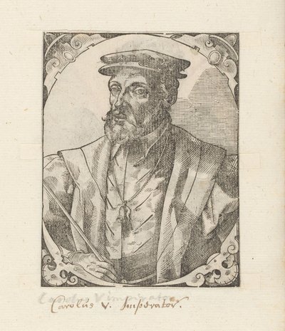 Portret Karola V Habsburga autorstwa Anonymous