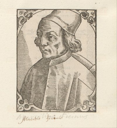 Portret van Marsilio Ficino autorstwa Anonymous