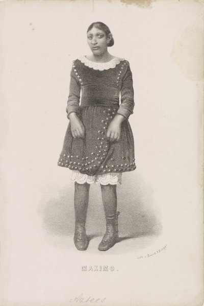 Portret van Maksyma, 1857 Maximo (tytuł na obiekcie) autorstwa Anonymous