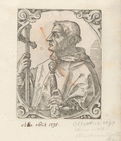 Portret van Ottone Visconti autorstwa Anonymous