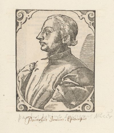 Portret van Paolo Giovio autorstwa Anonymous