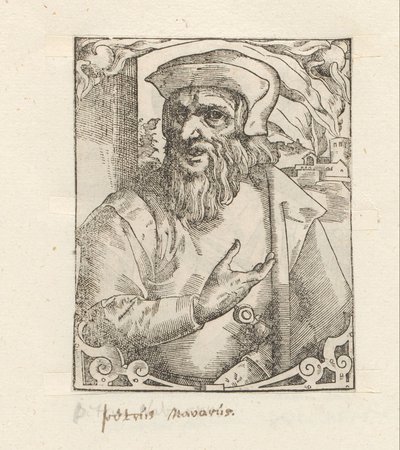 Portret van Pedro Navarro autorstwa Anonymous