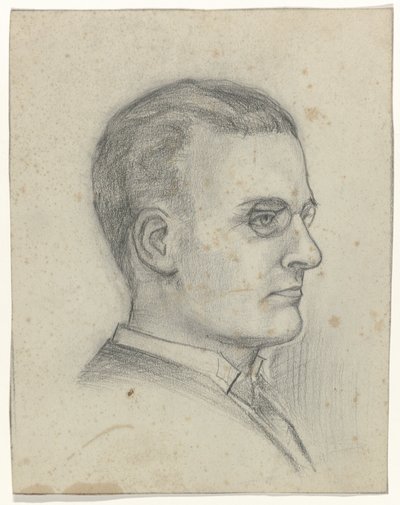 Portret R.J. Burowie autorstwa Anonymous