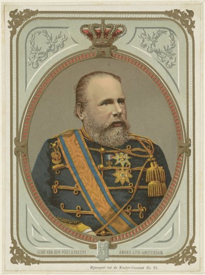 Portret Wilhelma III, króla Niderlandów autorstwa Anonymous