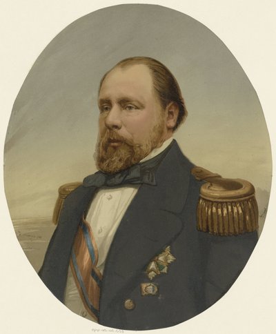 Portret Wilhelma III, króla Niderlandów autorstwa Anonymous