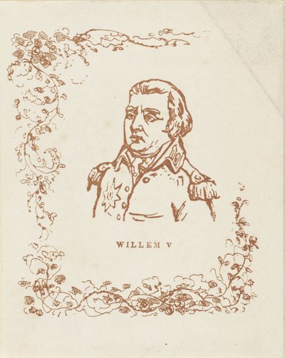 Portret Wilhelma V, księcia Orange-Nassau autorstwa Anonymous