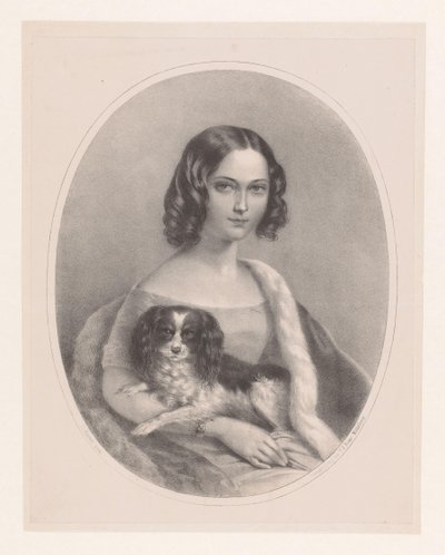 Portret nieznanej kobiety autorstwa Anonymous