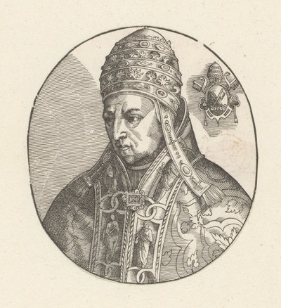 Portret papieża Mikołaja V autorstwa Anonymous