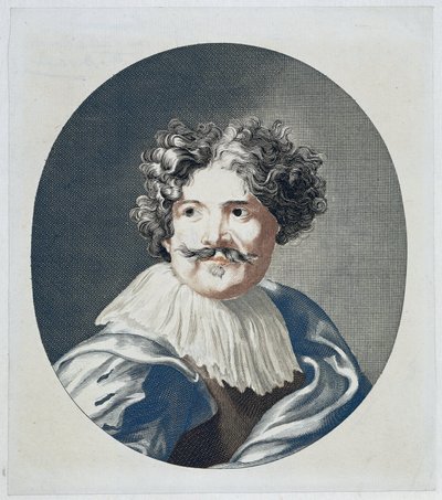 Portret malarza Simona de Vos autorstwa Anonymous