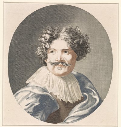Portret malarza Simona de Vos autorstwa Anonymous