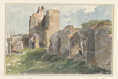 Ruiny zamku Chevreuse autorstwa Anonymous