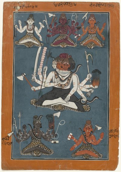 Shiva Pancha-vaktra autorstwa Anonymous
