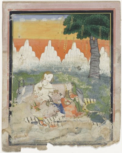 Shiva M Parvati autorstwa Anonymous