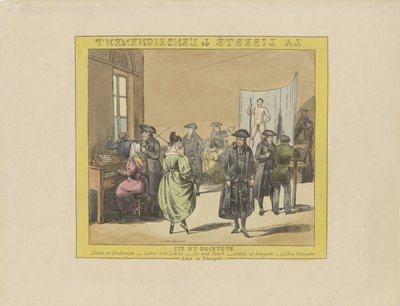 Karykatura o wolności edukacji, 1828 La liberté de l