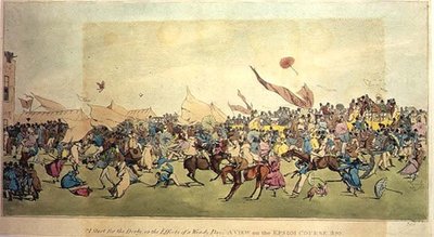 Zacznij od Epsom lub efektów wietrznego dnia, 1820 autorstwa Anonymous