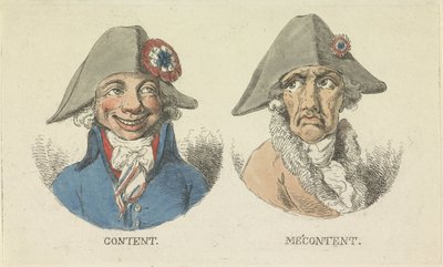 Zadowolony i niezadowolony, 1795 Treść / Me