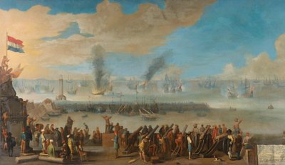 Bitwa pod Livorno (14 marca 1653) autorstwa Anonymous