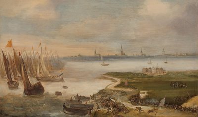Holenderska porażka w Blokkersdijk, niedaleko Antwerpii, 1605 autorstwa Anonymous
