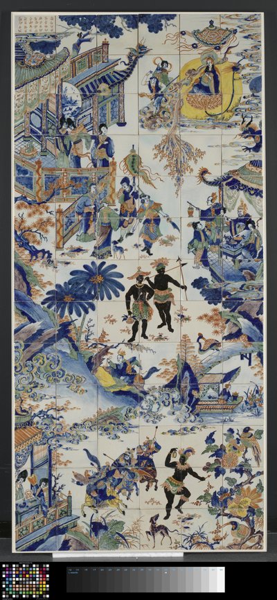 Tile panel with a Chinese landscape Tegeltableau met Chinees landschap   1329104   pl       polish Successfully Translated  Original: Portrait of Kinokuniya Bunzaemon Translat: Portrait of Kinokuniya Bunzaemon 1308615 pl polish Successfully Translated Orig autorstwa Anonymous