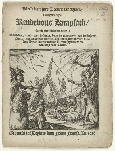 Strona tytułowa broszury: Plecak Rendevous, 1620 autorstwa Anonymous