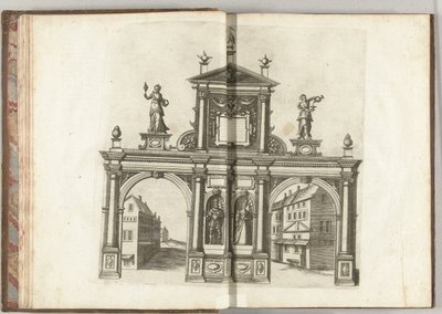 Scena z cesarzem Maksymilianem I i Marią Burgundzką, 1594 autorstwa Anonymous