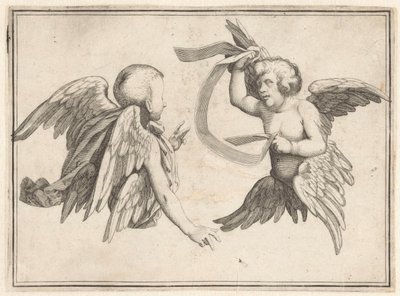 Dwóch Cherubinów autorstwa Anonymous