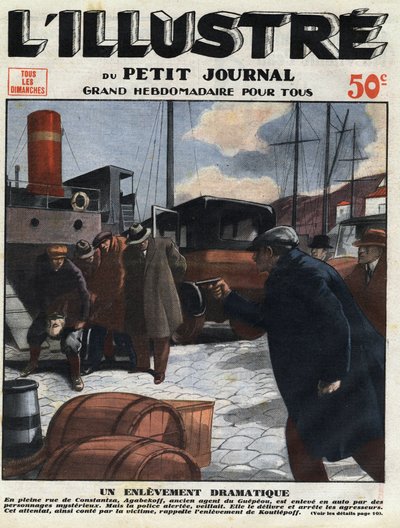 To dramatyczne uprowadzenie: Georges Agabekov (Org autorstwa Anonymous Anonymous