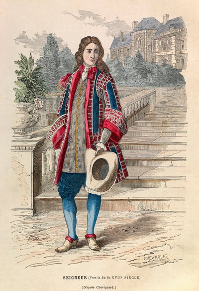 Pan, koniec XVII w. - Szlachcic, koniec XVII w. - kolekcja prywatna autorstwa Anonymous Anonymous