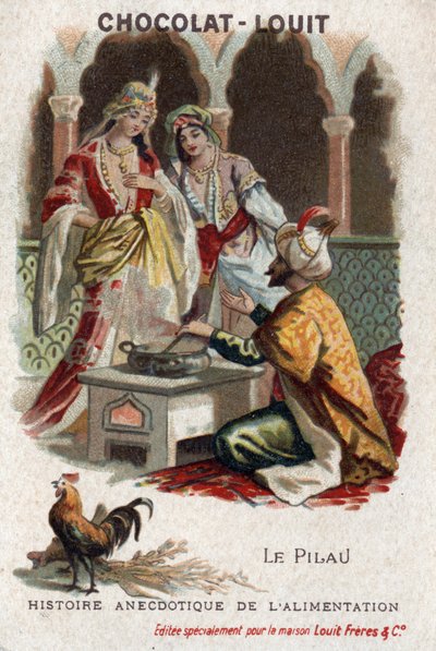 Anegdotyczna historia jedzenia: pilau (indyk). Sułtan Amurat IV (lub Murad IV). autorstwa Anonymous Anonymous