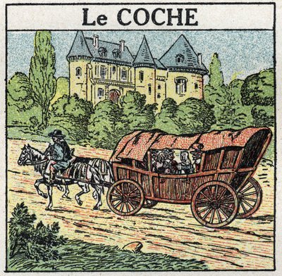 Trakcja zwierząt: kleszcz. Anonimowa ilustracja z 1925 r. Ze zbiorów prywatnych. autorstwa Anonymous Anonymous