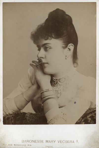 Baronowa Mary Vetsera (1871-1889), Anonim autorstwa Anonymous Anonymous