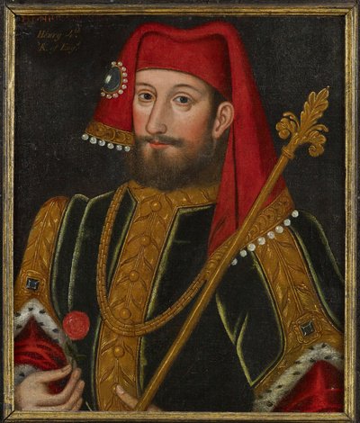 Barok : król Anglii Henryk IV (1367-1413), Anonim, ok. 1600. Olej na drewnie, 50,5x43. Prywatna kolekcja autorstwa Anonymous Anonymous