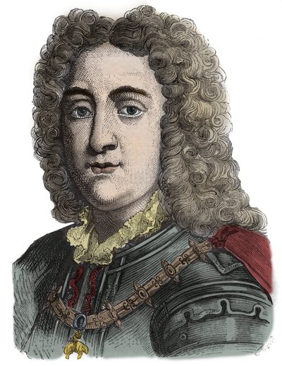 Karol VI, Święty Cesarz Rzymski (1685-1740) - Karol Habsburg (Karl von Habsburg) (Karol VI Świętego Cesarstwa) 1685-1740 - Grawerowanie autorstwa Anonymous Anonymous