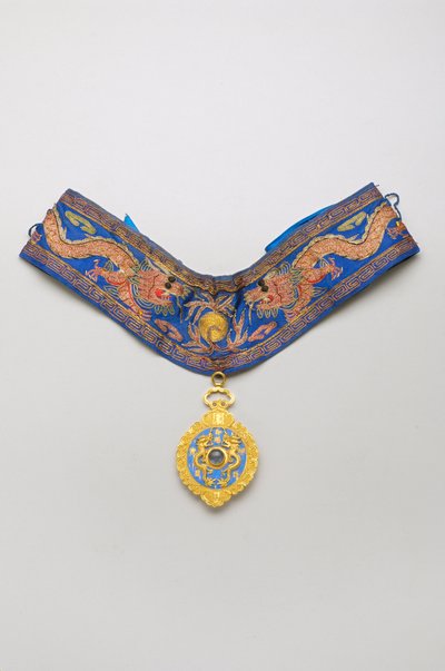 Chiny – Order Podwójnego Smoka: odznaka III klasy, II klasa (1882-1902) autorstwa Anonymous Anonymous