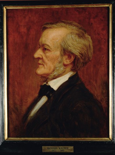 Kompozytor Richard Wagner ... (obraz na płótnie) autorstwa Anonymous Anonymous