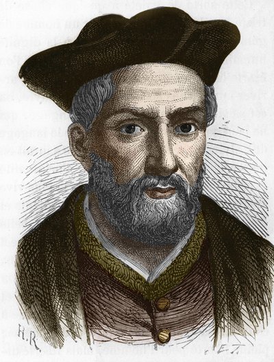 François Rabelais (1495 - 1553), francuski pisarz. autorstwa Anonymous Anonymous