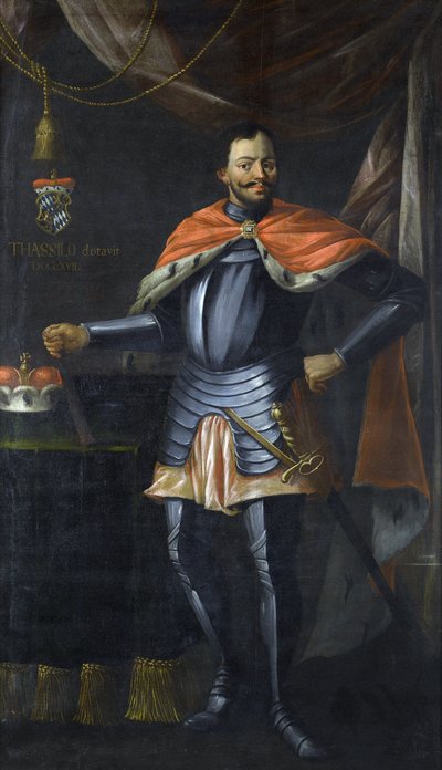 Fryderyk V du Palatinat (Fryderyk V de Wittelsbach Simmern, książę elektor et hrabia palatyn du Rhin, król Bohemy) - Fryderyk V (1596-1632), elektor palatyn - Anonim - ok. 1930 r. 1620-1630 - Olej na płótnie - 239x140 - Kolekcja prywatna autorstwa Anonymous Anonymous
