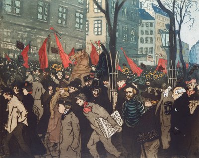 Pogrzeb Clemence Louise Michel, 22 stycznia autorstwa Anonymous Anonymous