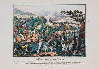 Guerre russo-turque de 1828-1829 - Armia hrabiego Iwana Iwanowicza Diebitscha (Hans Karl Friedrich Anton von Diebitsch i Narden ou Ivan Ivanovich Dibitch-Zabalkanski autorstwa Anonymous Anonymous